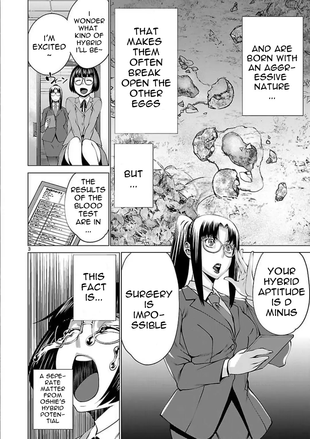 Killing Bites Chapter 49 page 45 - Chapter 49: I Made A Friend For The First Time In My Life