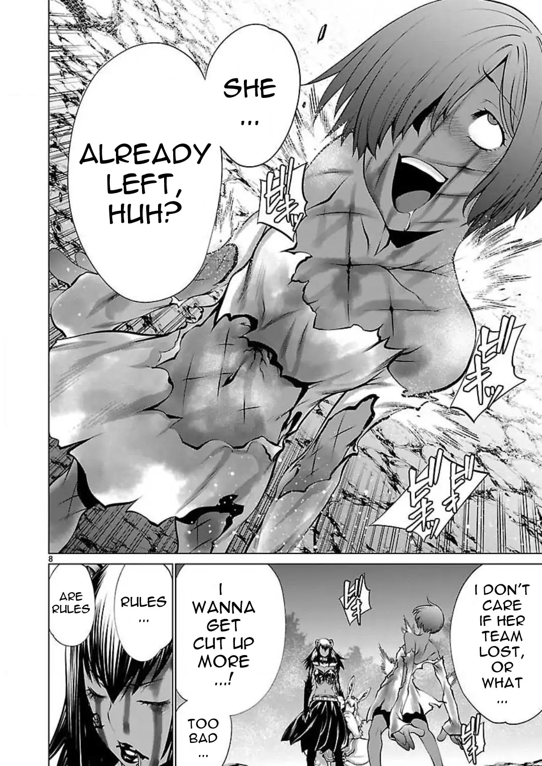 Killing Bites Chapter 49 page 9 - Chapter 49: I Made A Friend For The First Time In My Life