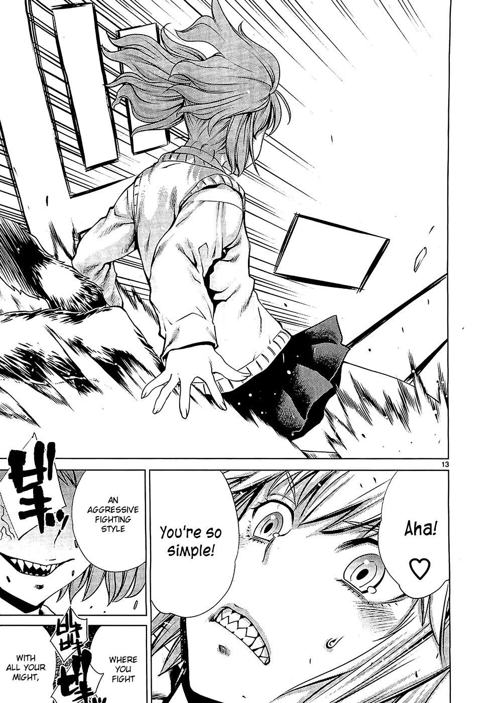 Killing Bites Chapter 5 page 14 - Chapter 5: Damn, I Think I’m in Love