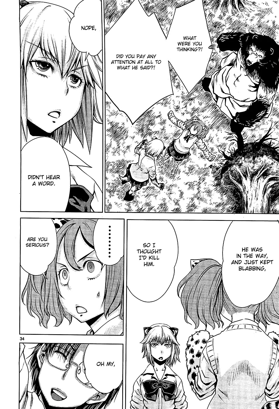 Killing Bites Chapter 5 page 34 - Chapter 5: Damn, I Think I’m in Love