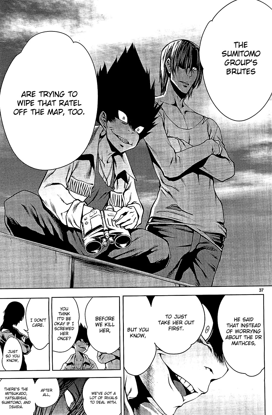 Killing Bites Chapter 5 page 37 - Chapter 5: Damn, I Think I’m in Love