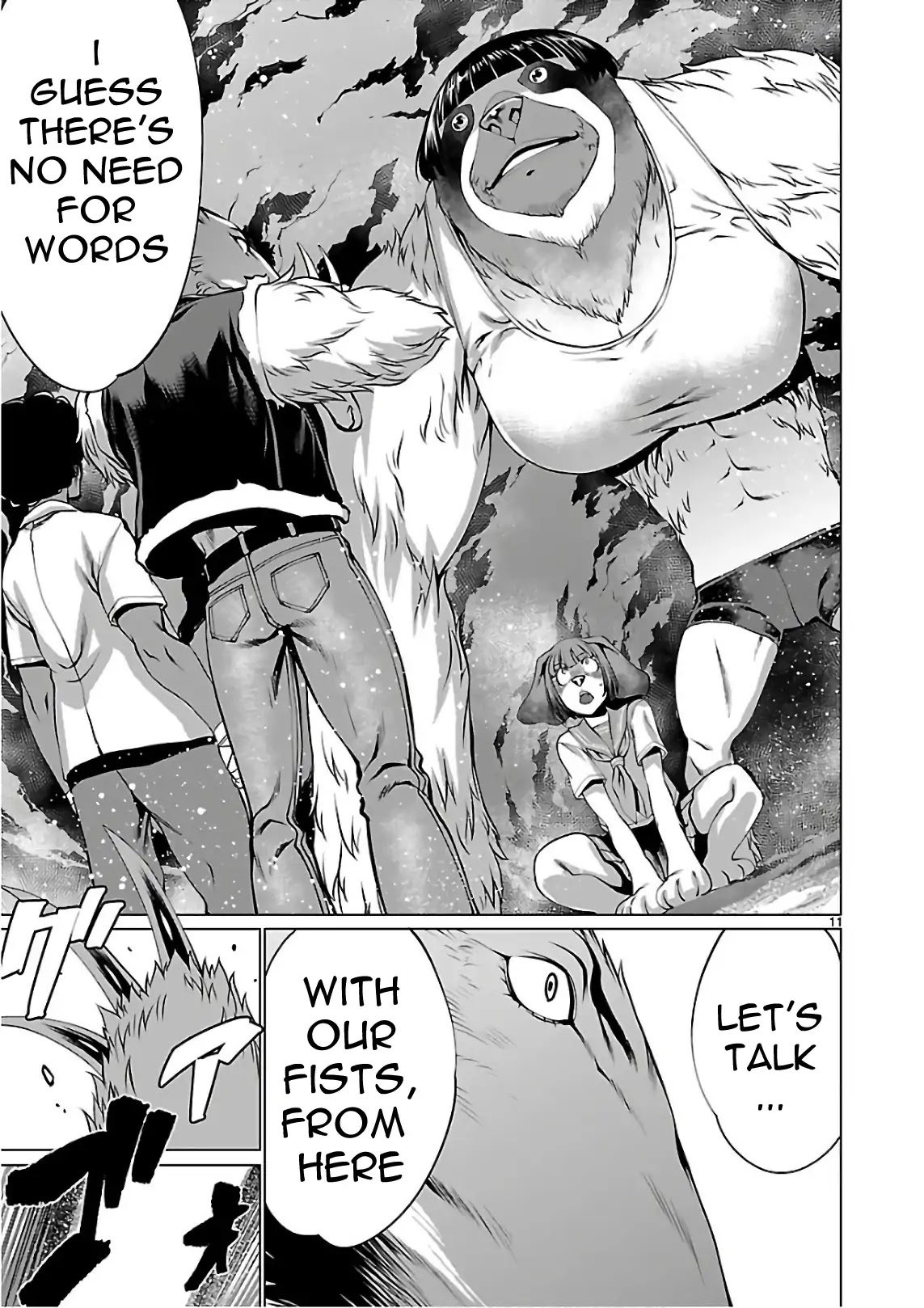 Killing Bites Chapter 50 page 13 - Chapter 50: Save Me, Nunupi!