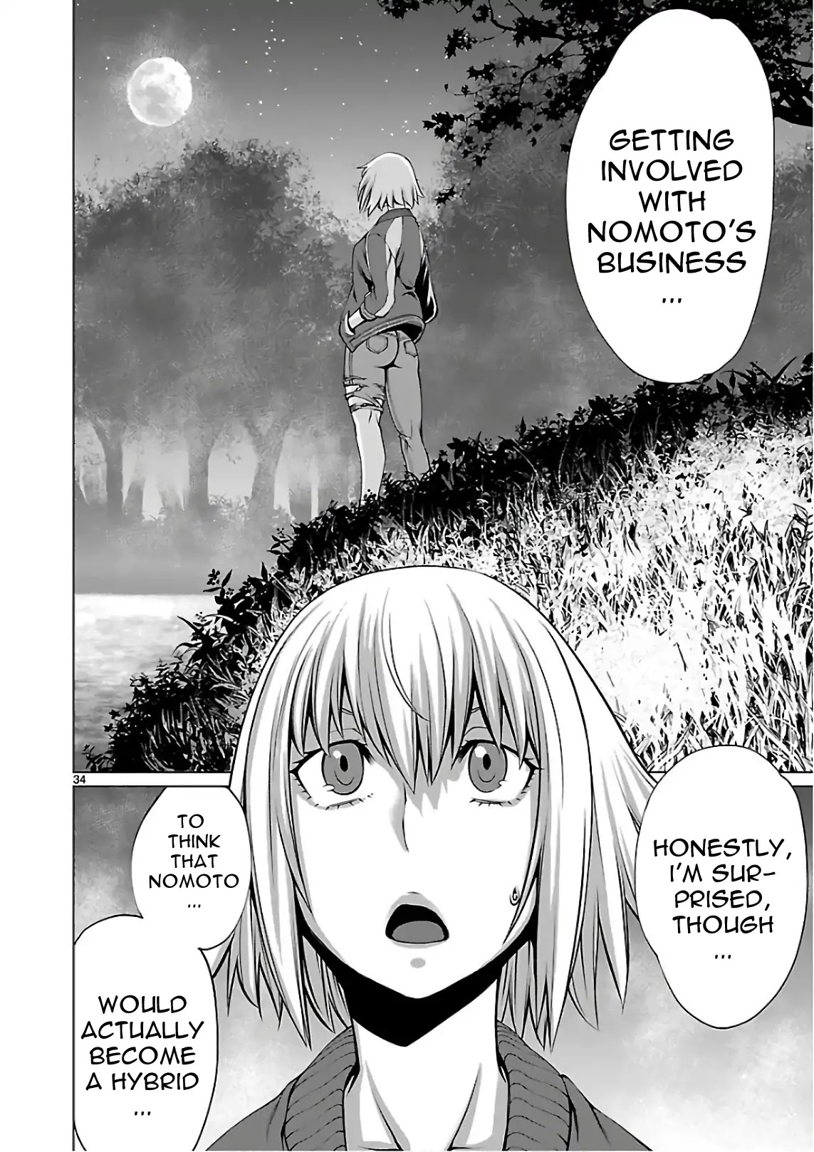 Killing Bites Chapter 50 page 34 - Chapter 50: Save Me, Nunupi!