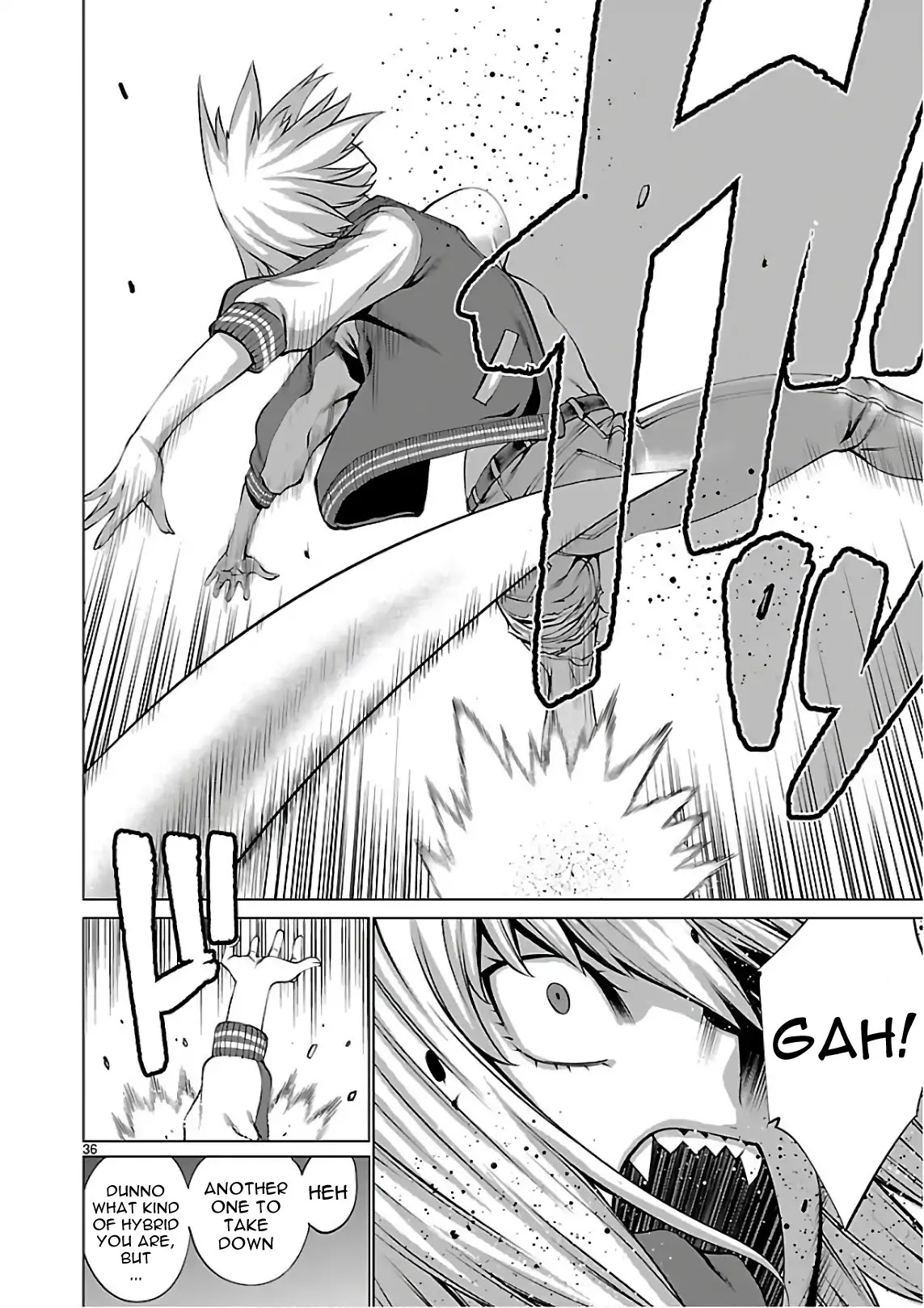 Killing Bites Chapter 50 page 36 - Chapter 50: Save Me, Nunupi!
