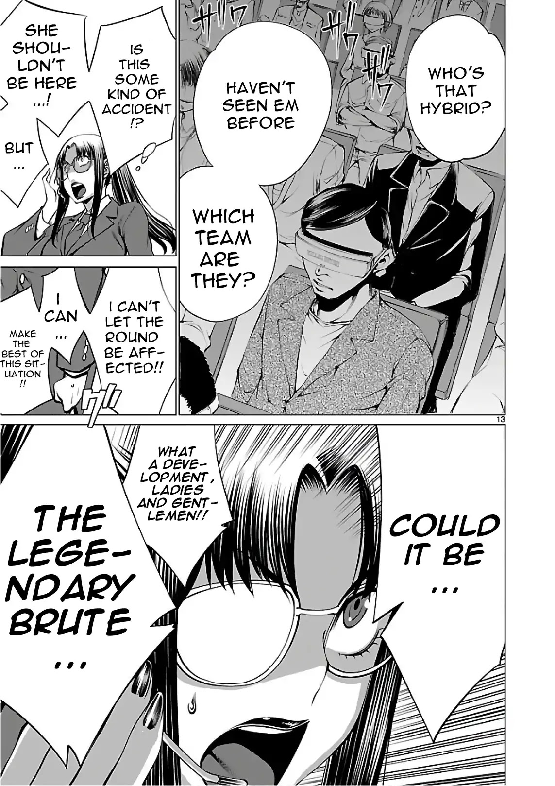 Killing Bites Chapter 51 page 12 - Chapter 51: Don't Touch My Friend