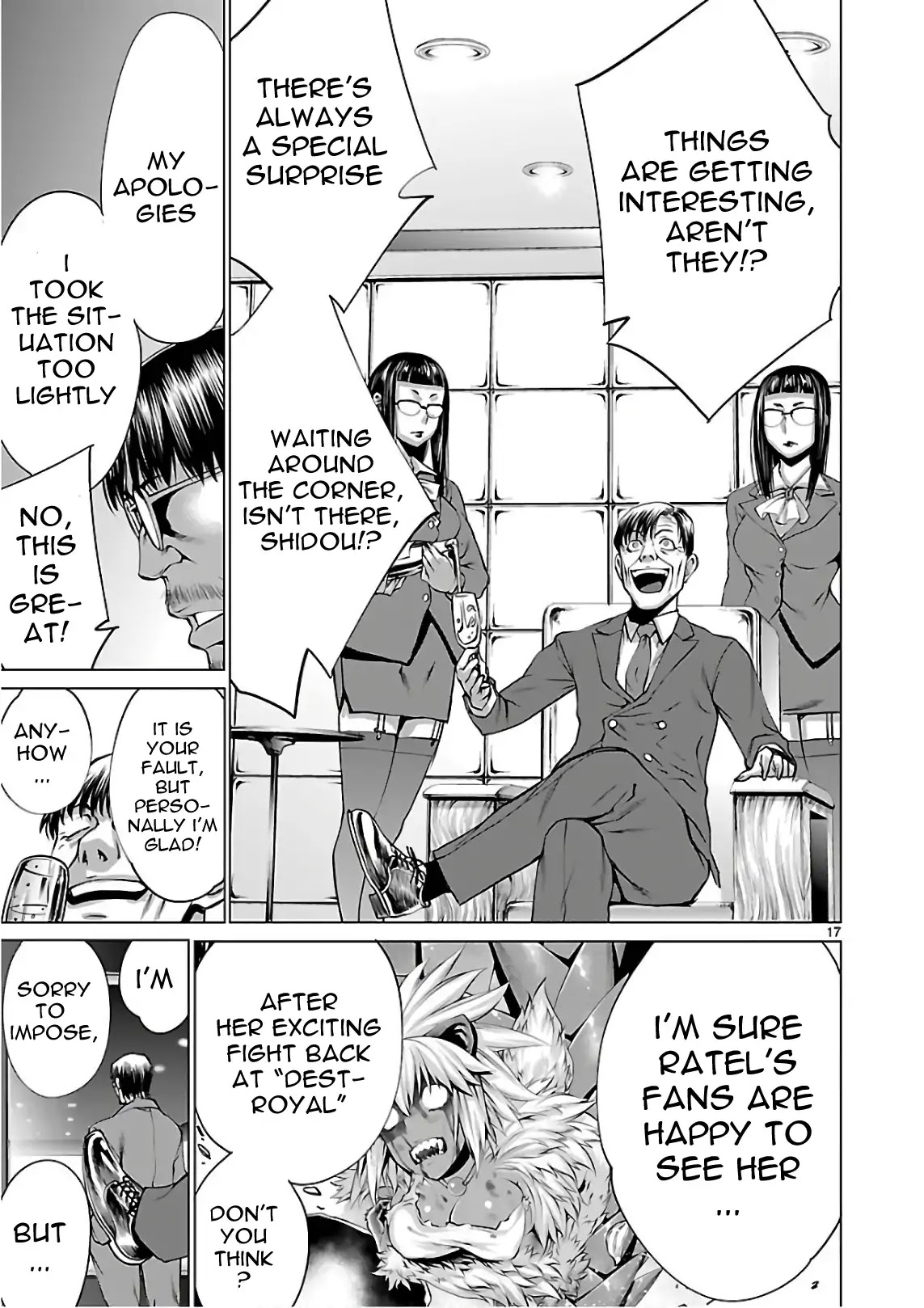 Killing Bites Chapter 51 page 16 - Chapter 51: Don't Touch My Friend