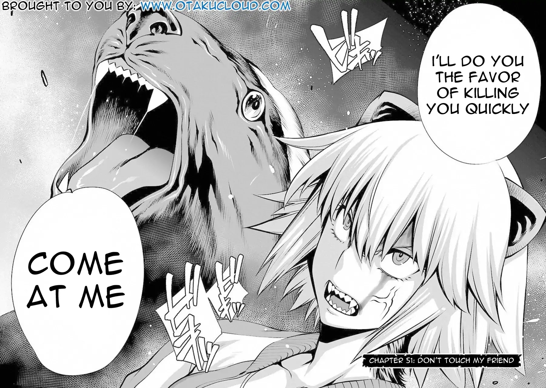 Killing Bites Chapter 51 page 3 - Chapter 51: Don't Touch My Friend