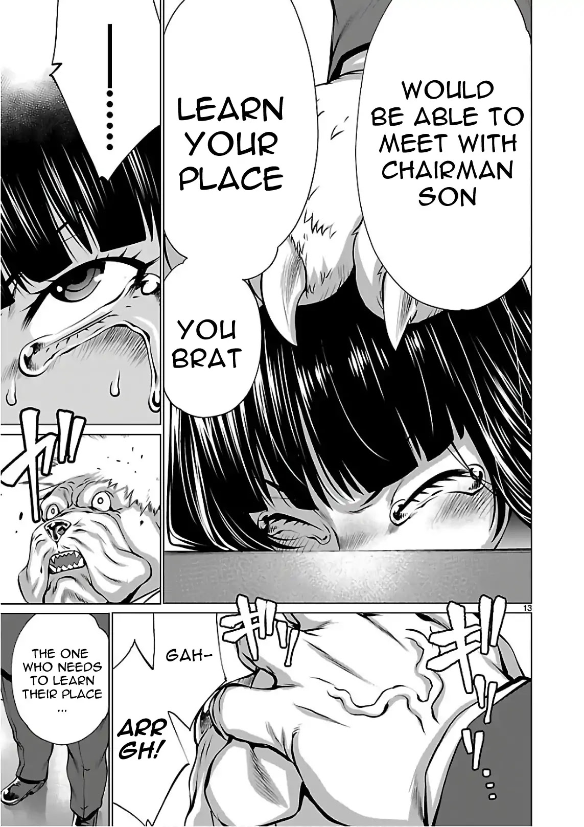 Killing Bites Chapter 53 page 14 - Chapter 53: Aren't I Your Friend!?
