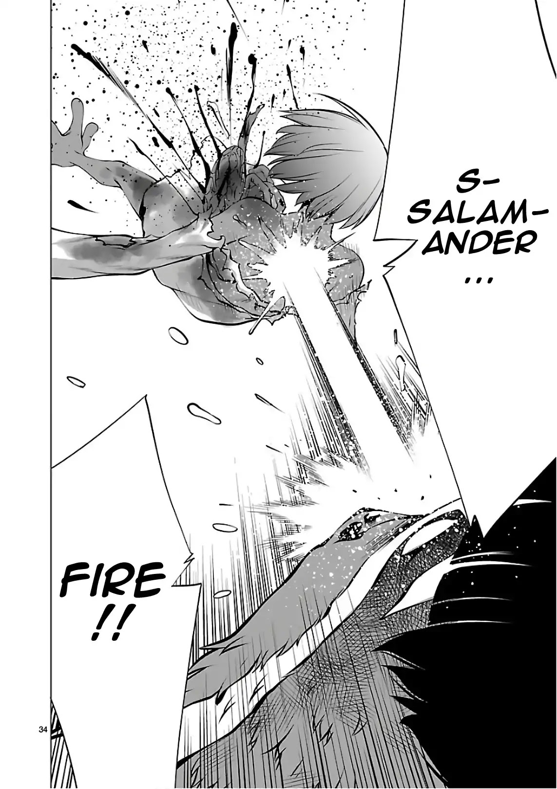 Killing Bites Chapter 53 page 34 - Chapter 53: Aren't I Your Friend!?