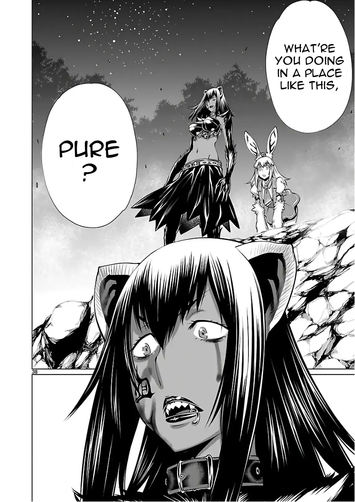 Killing Bites Chapter 53 page 38 - Chapter 53: Aren't I Your Friend!?