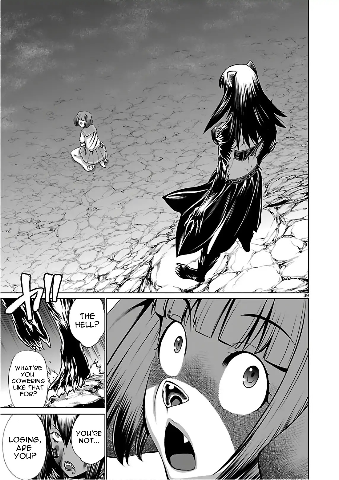 Killing Bites Chapter 53 page 39 - Chapter 53: Aren't I Your Friend!?