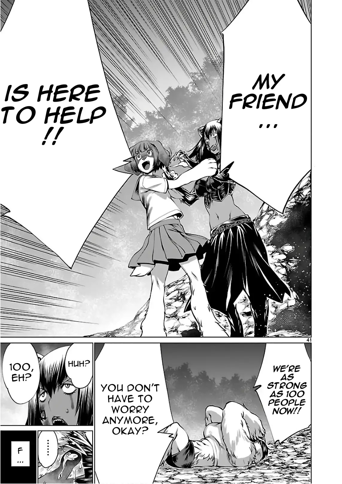 Killing Bites Chapter 53 page 41 - Chapter 53: Aren't I Your Friend!?