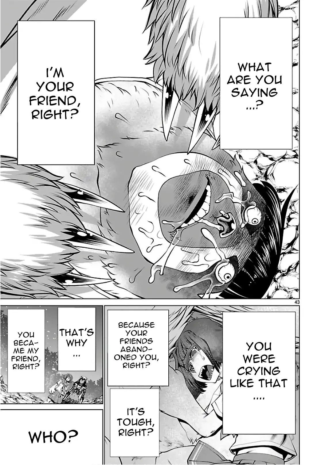 Killing Bites Chapter 53 page 43 - Chapter 53: Aren't I Your Friend!?