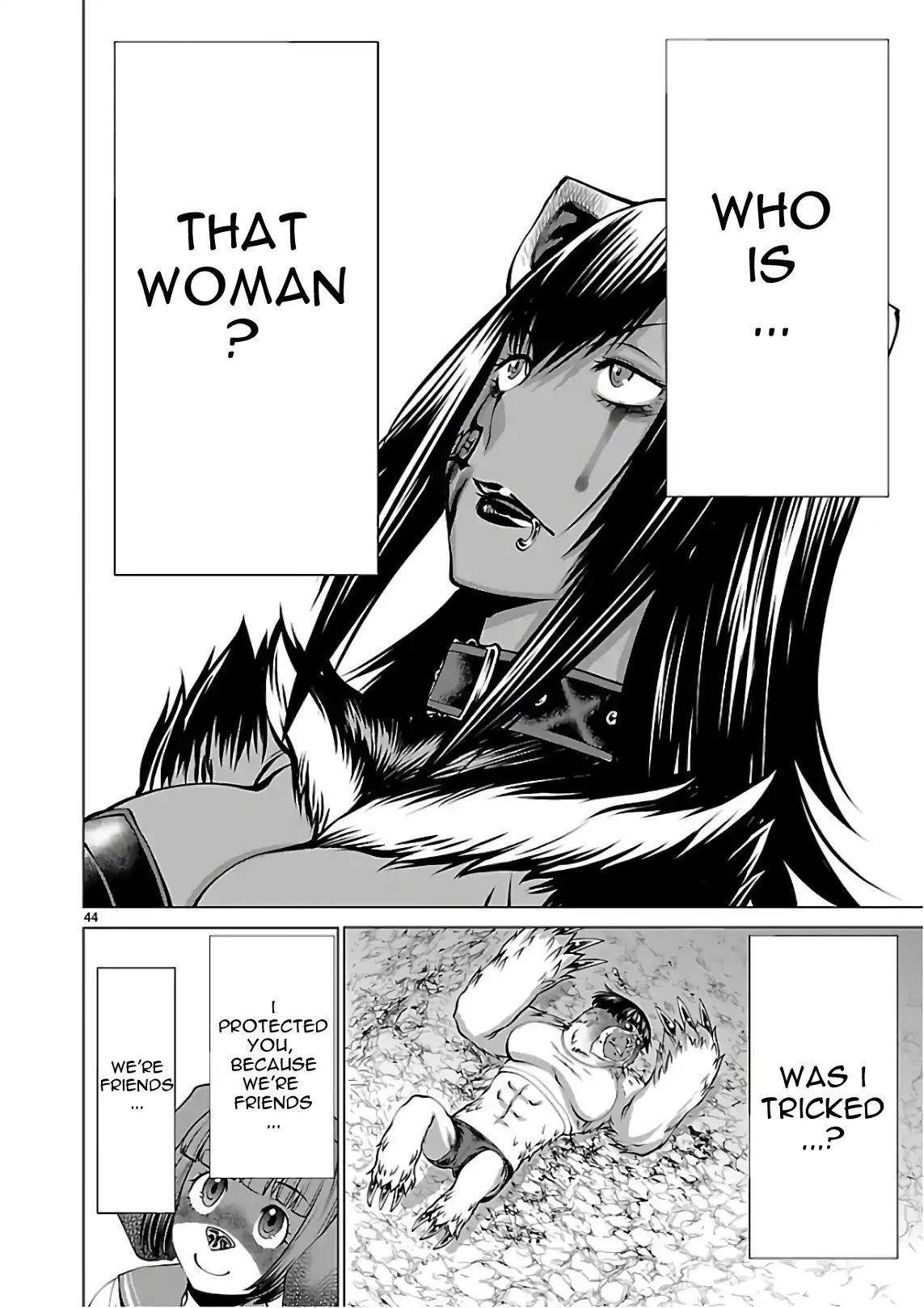 Killing Bites Chapter 53 page 44 - Chapter 53: Aren't I Your Friend!?