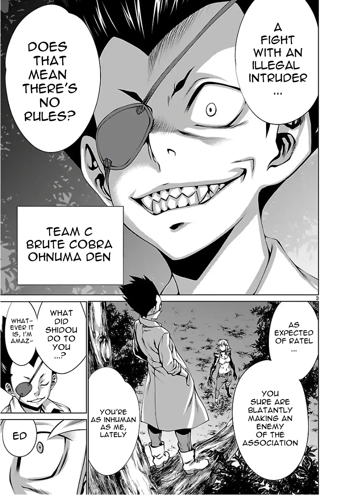 Killing Bites Chapter 54 page 4 - Chapter 54: They're All Going To Die!