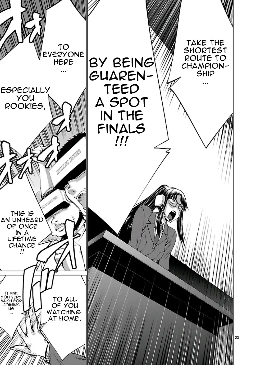 Killing Bites Chapter 55 page 25 - Chapter 55: We Might... Die Soon