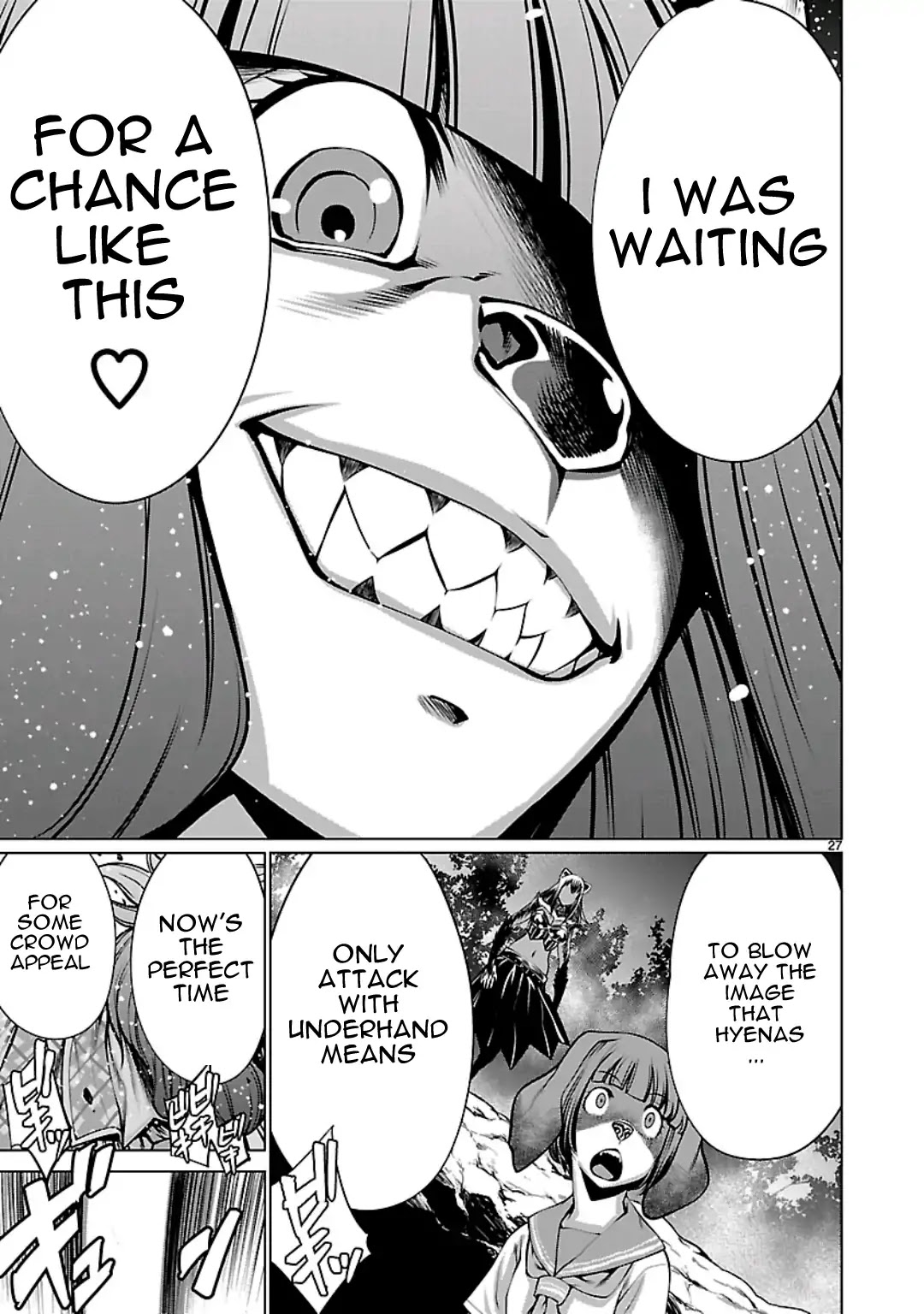 Killing Bites Chapter 56 page 28 - Chapter 56: I Was Waiting For A Chance Like This