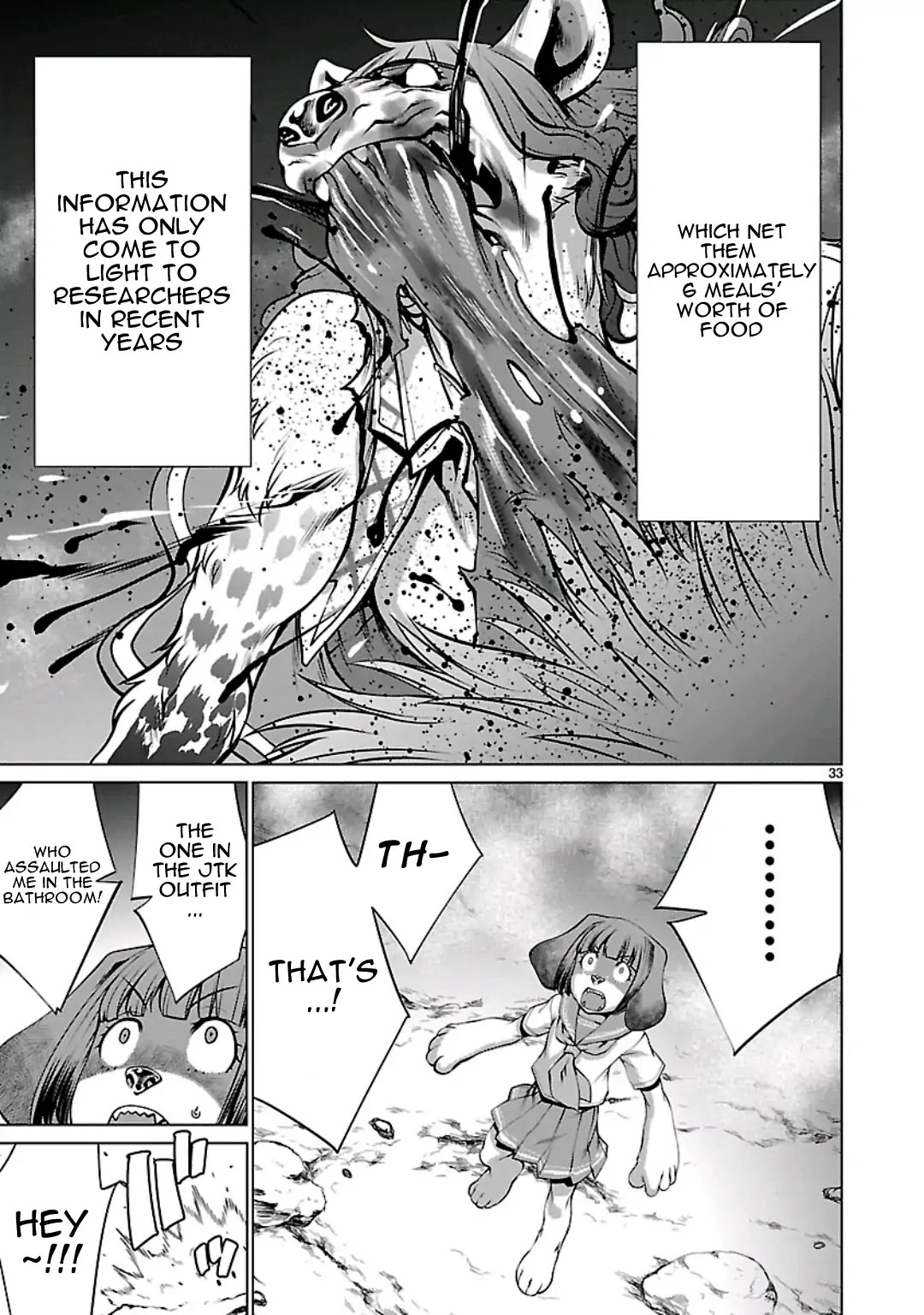 Killing Bites Chapter 56 page 33 - Chapter 56: I Was Waiting For A Chance Like This