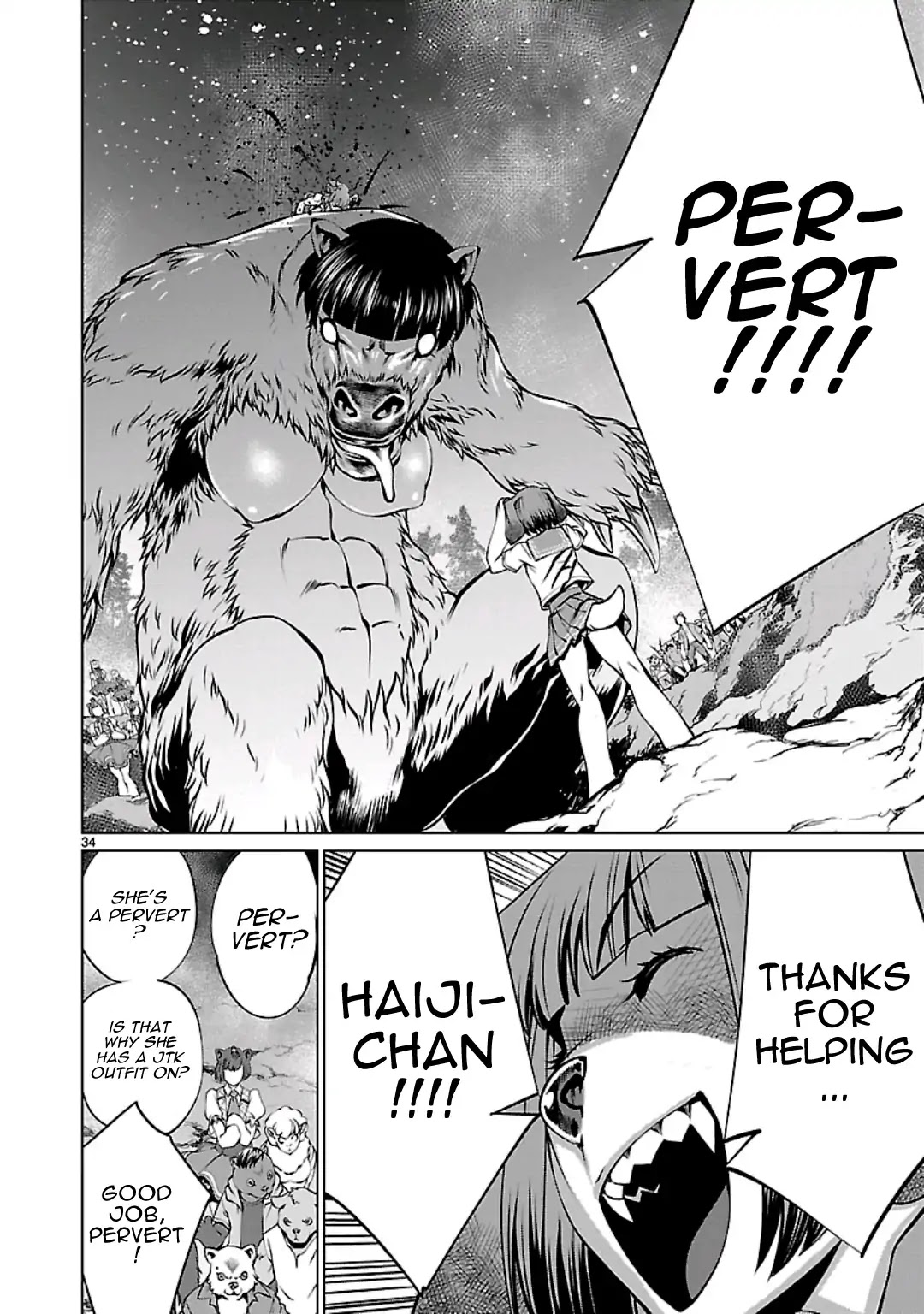 Killing Bites Chapter 56 page 34 - Chapter 56: I Was Waiting For A Chance Like This