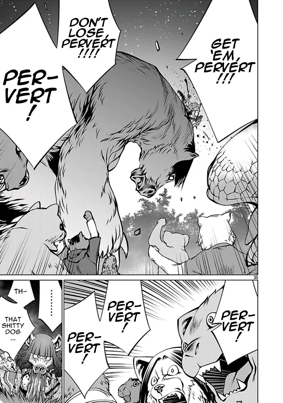Killing Bites Chapter 56 page 35 - Chapter 56: I Was Waiting For A Chance Like This