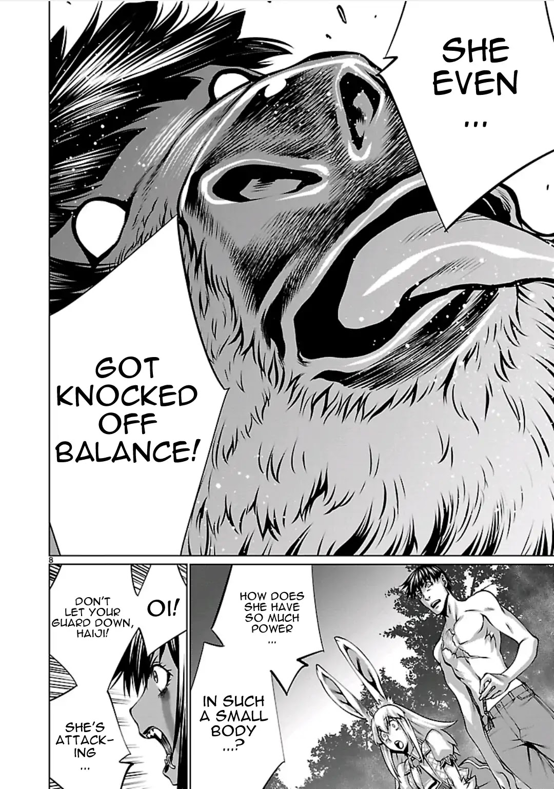 Killing Bites Chapter 56 page 9 - Chapter 56: I Was Waiting For A Chance Like This