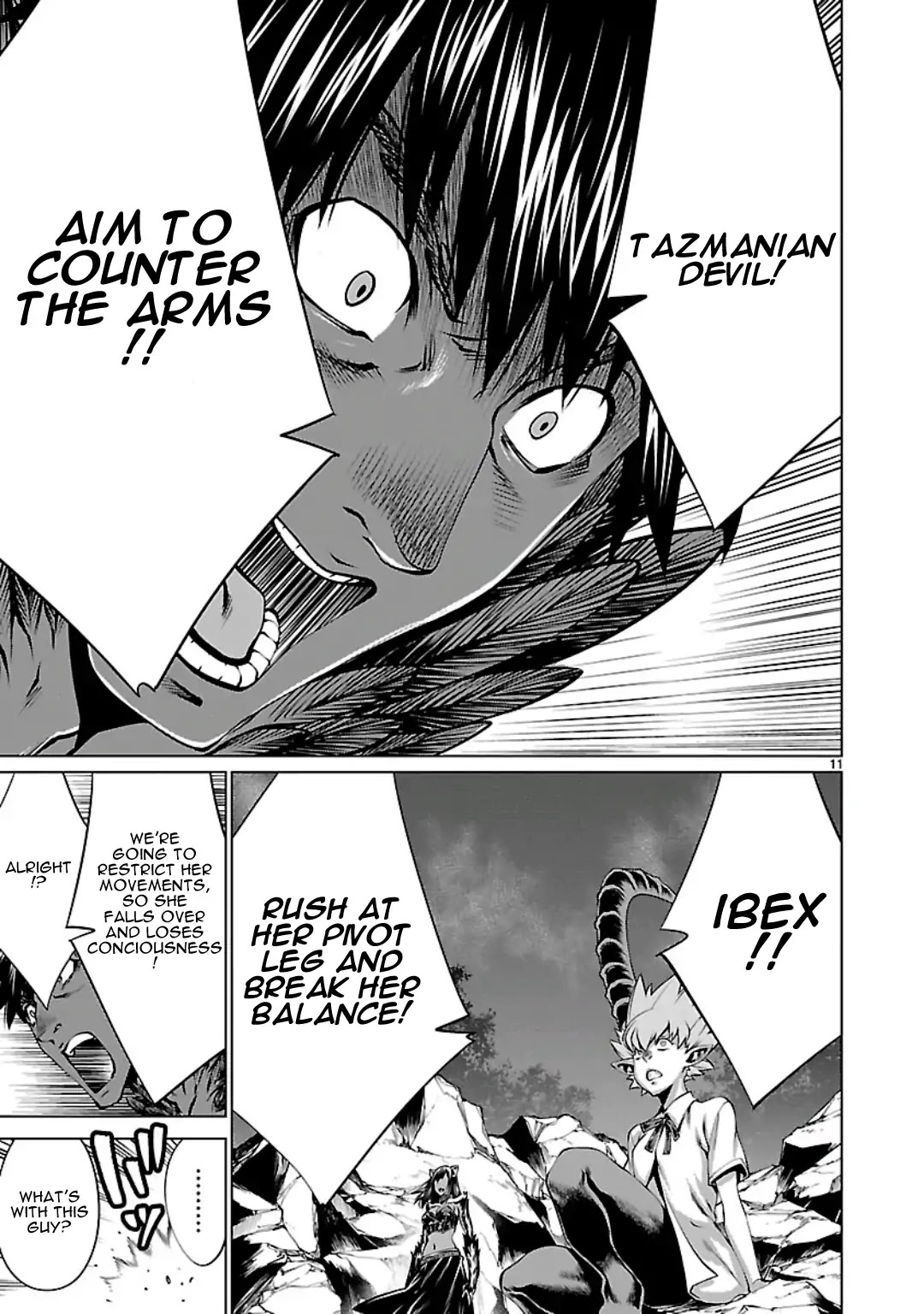Killing Bites Chapter 57 page 11 - Chapter 57: Nodoka-Chan Is Crying