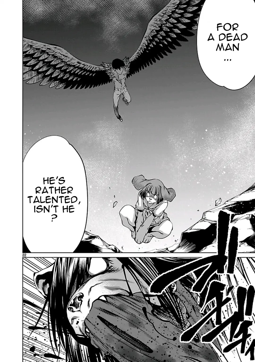 Killing Bites Chapter 57 page 21 - Chapter 57: Nodoka-Chan Is Crying