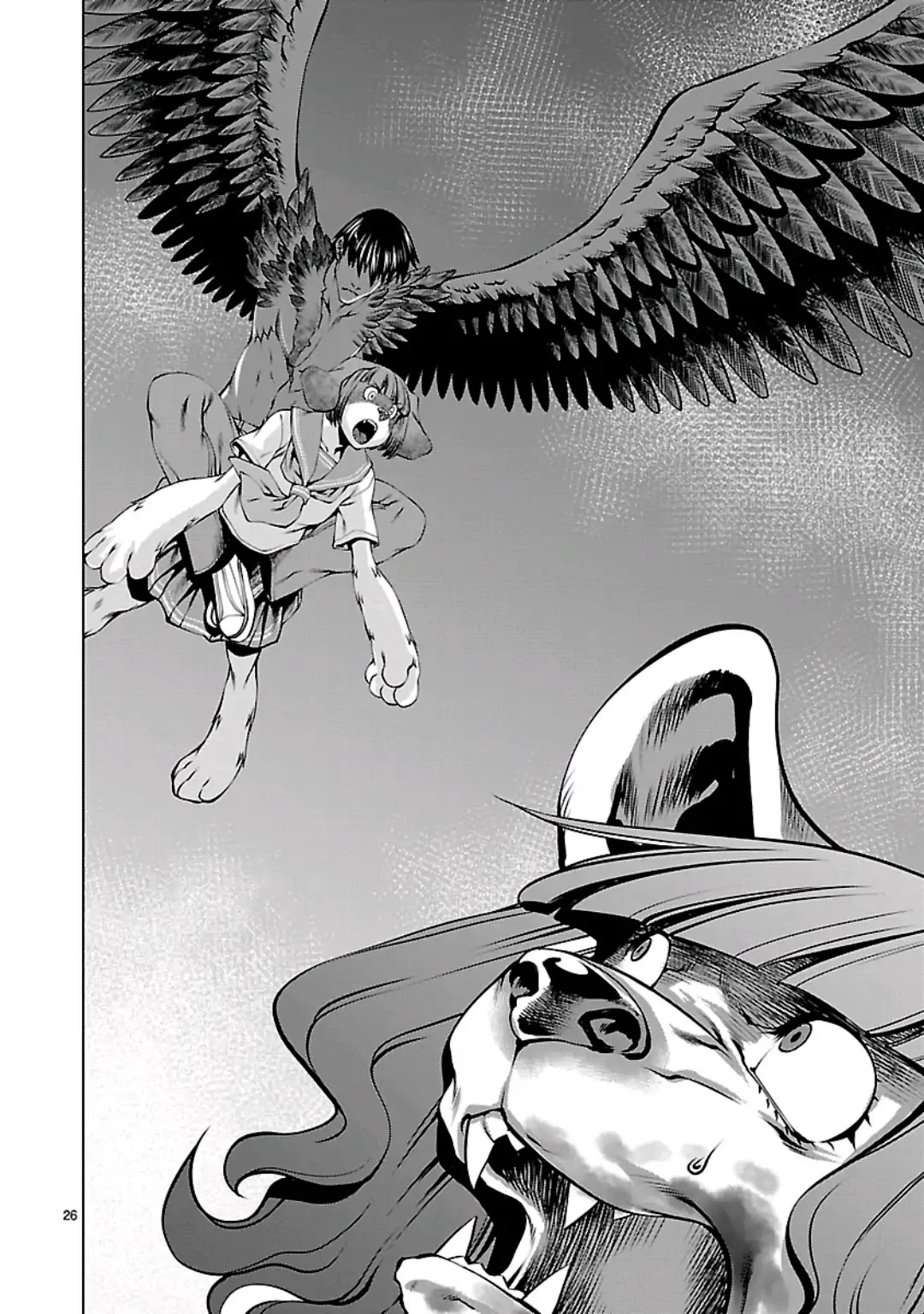 Killing Bites Chapter 57 page 25 - Chapter 57: Nodoka-Chan Is Crying