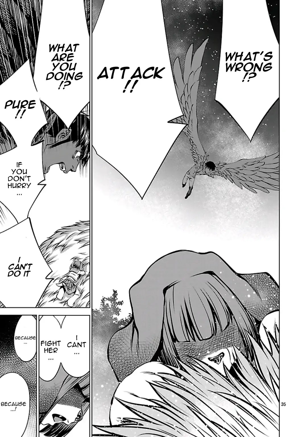 Killing Bites Chapter 57 page 33 - Chapter 57: Nodoka-Chan Is Crying