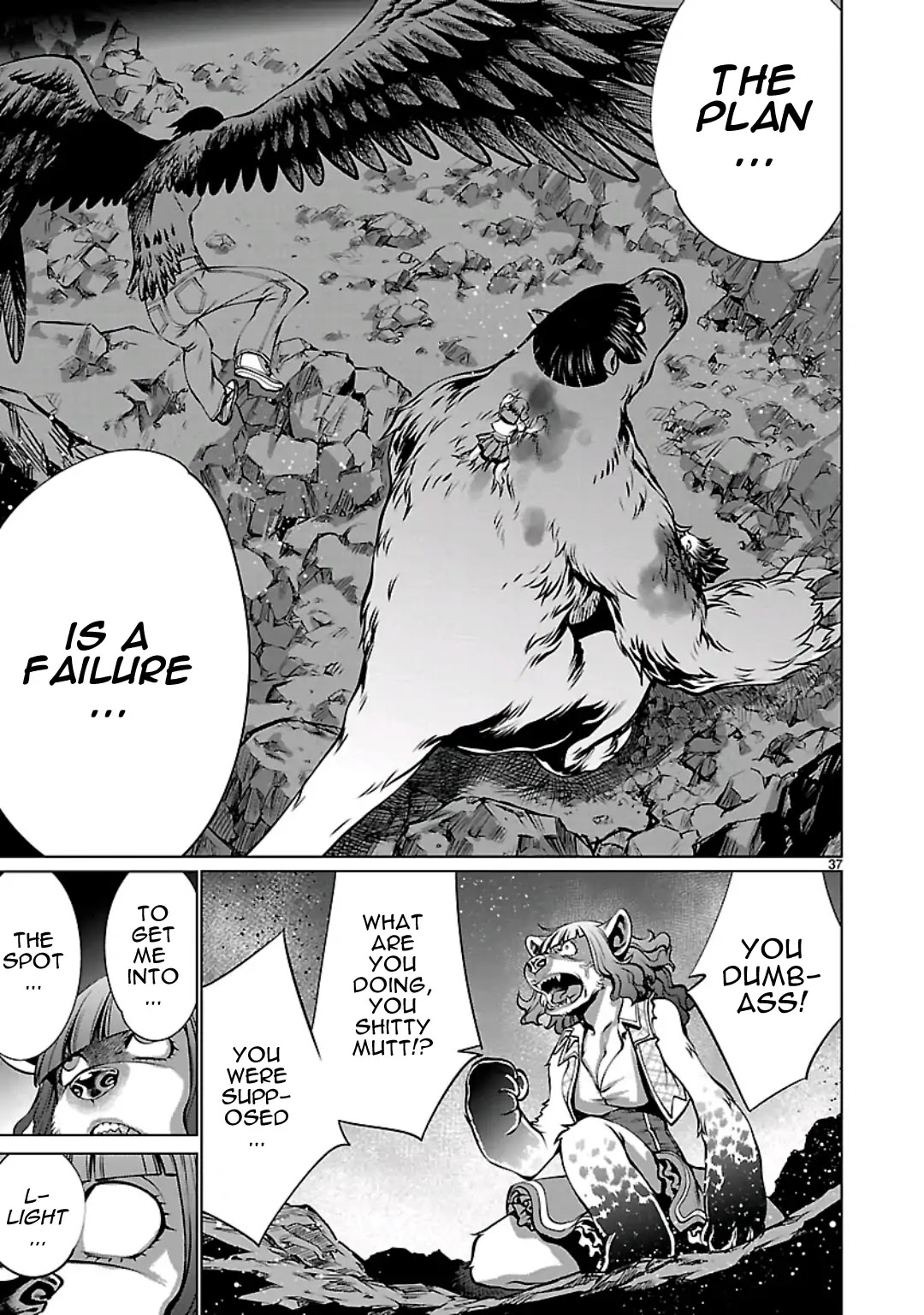 Killing Bites Chapter 57 page 35 - Chapter 57: Nodoka-Chan Is Crying