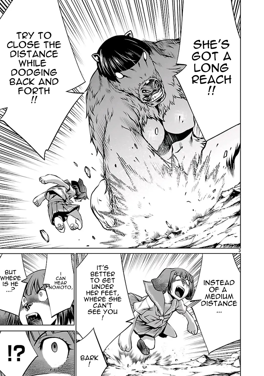 Killing Bites Chapter 57 page 4 - Chapter 57: Nodoka-Chan Is Crying