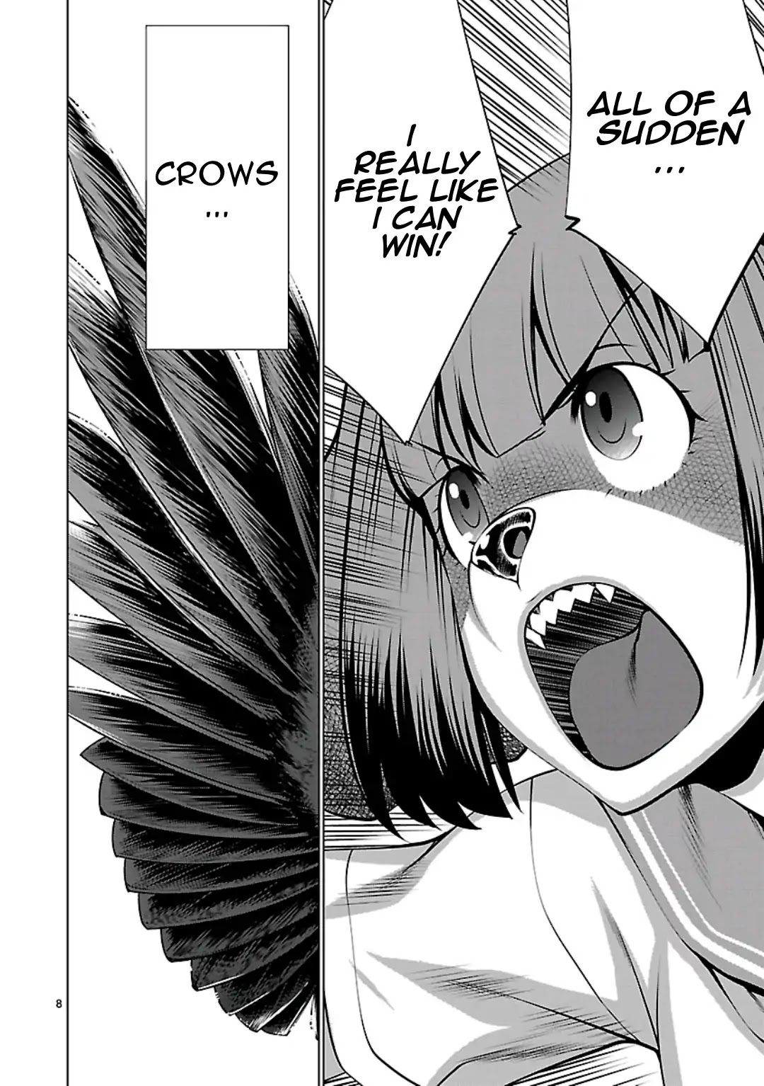Killing Bites Chapter 57 page 8 - Chapter 57: Nodoka-Chan Is Crying