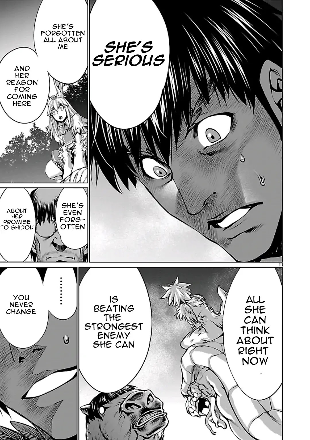 Killing Bites Chapter 58 page 11 - Chapter 58: At Least Remember My Name