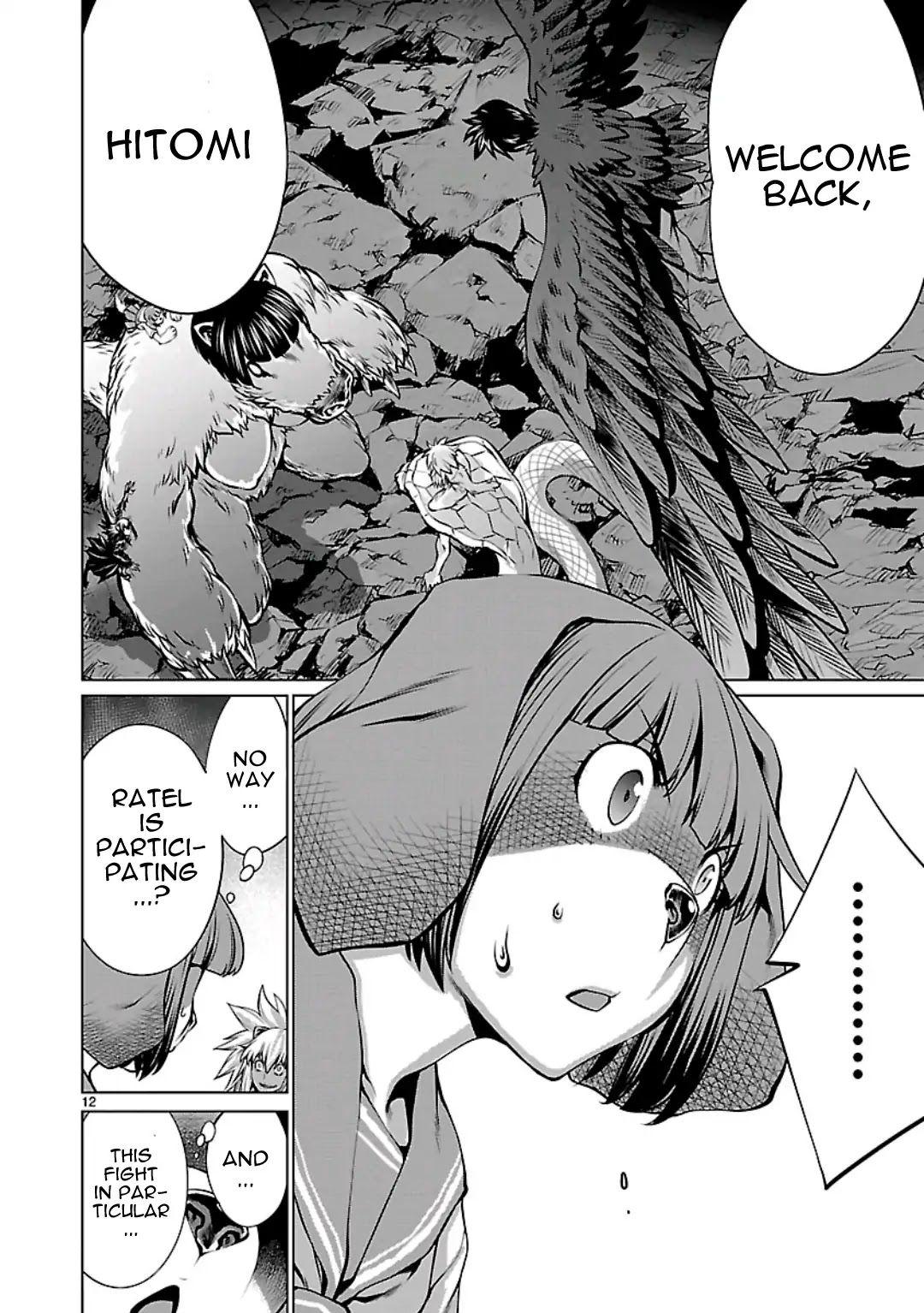Killing Bites Chapter 58 page 12 - Chapter 58: At Least Remember My Name