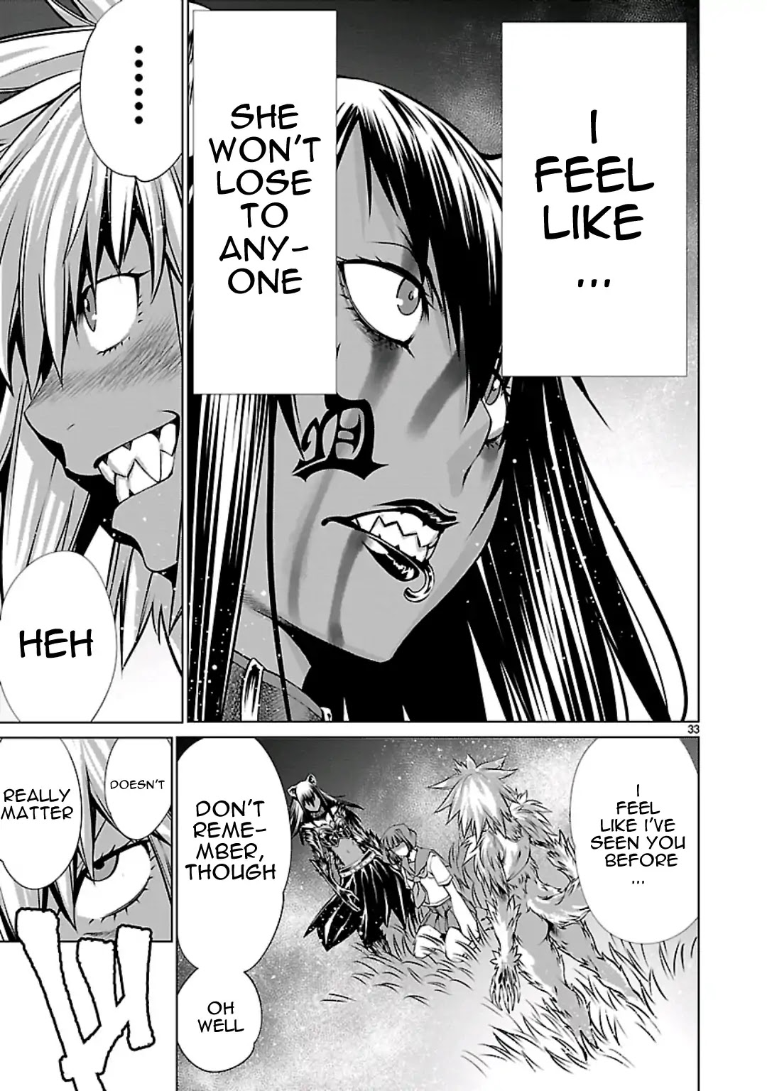 Killing Bites Chapter 58 page 33 - Chapter 58: At Least Remember My Name