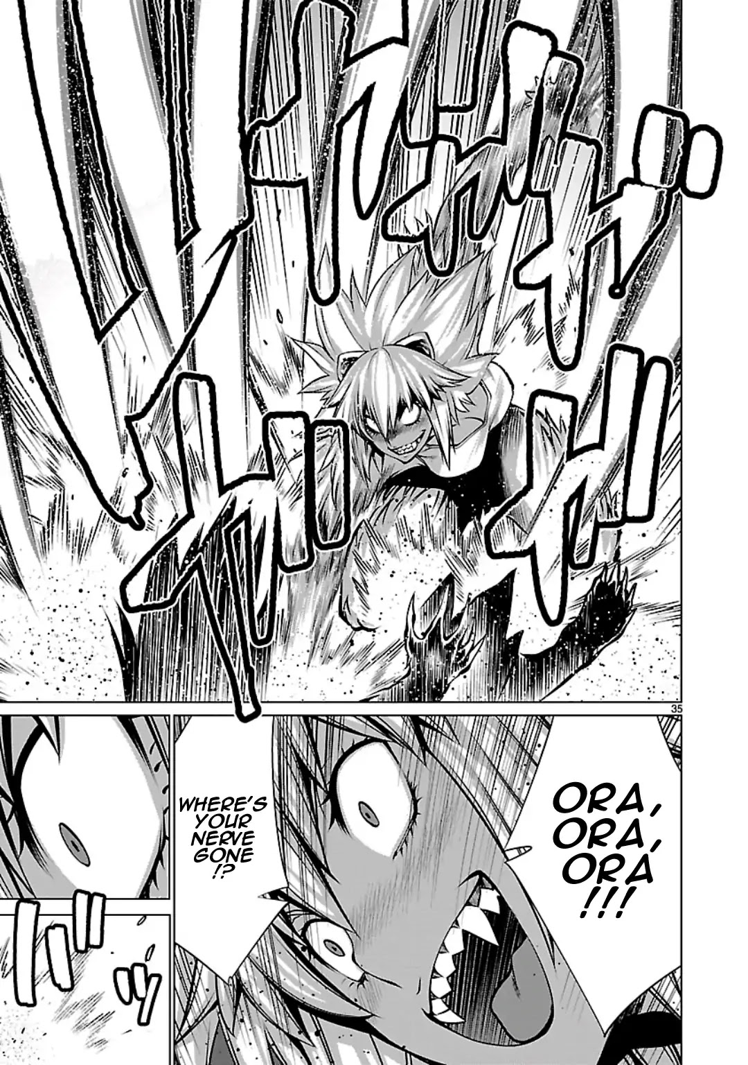 Killing Bites Chapter 58 page 35 - Chapter 58: At Least Remember My Name