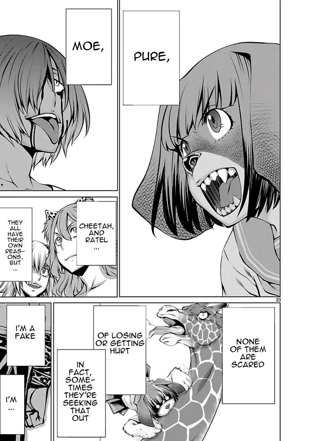 Killing Bites Chapter 59 page 24 - Chapter 59: Let's Play Some More, Tazmanian Devil