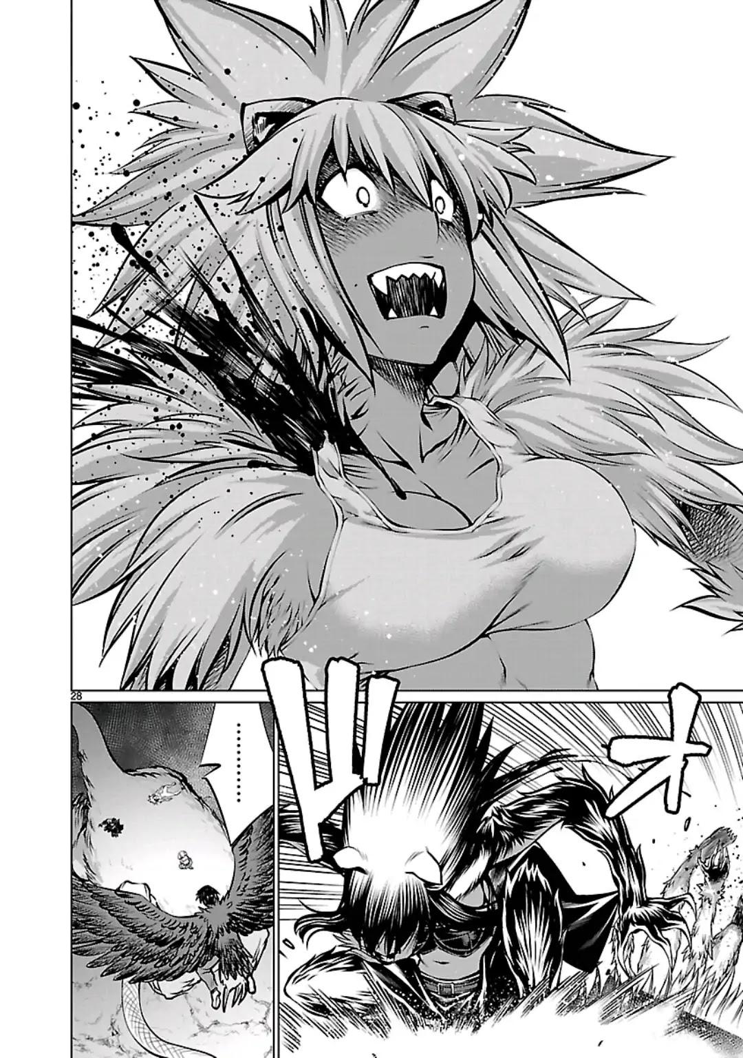 Killing Bites Chapter 59 page 28 - Chapter 59: Let's Play Some More, Tazmanian Devil