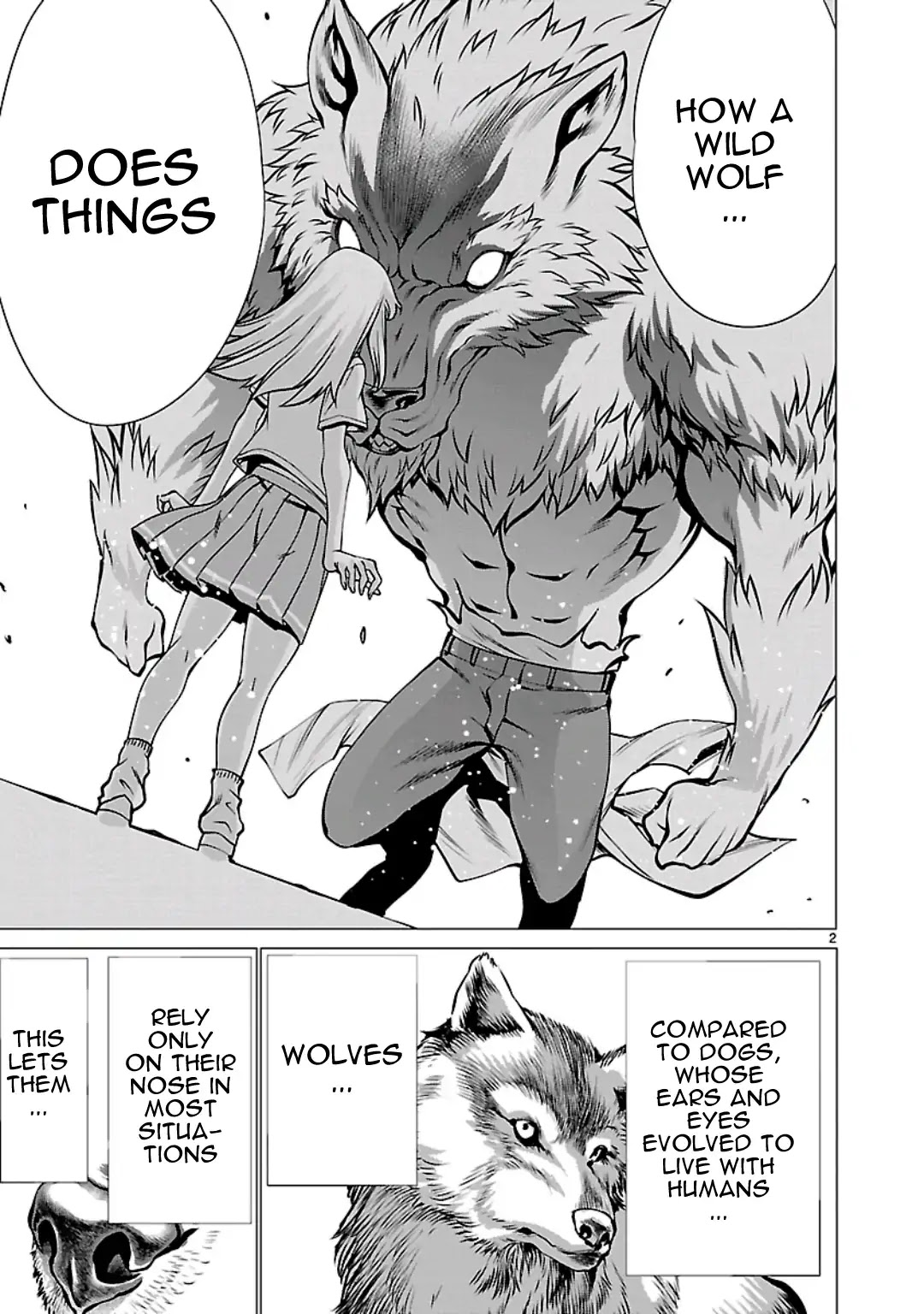 Killing Bites Chapter 59 page 40 - Chapter 59: Let's Play Some More, Tazmanian Devil