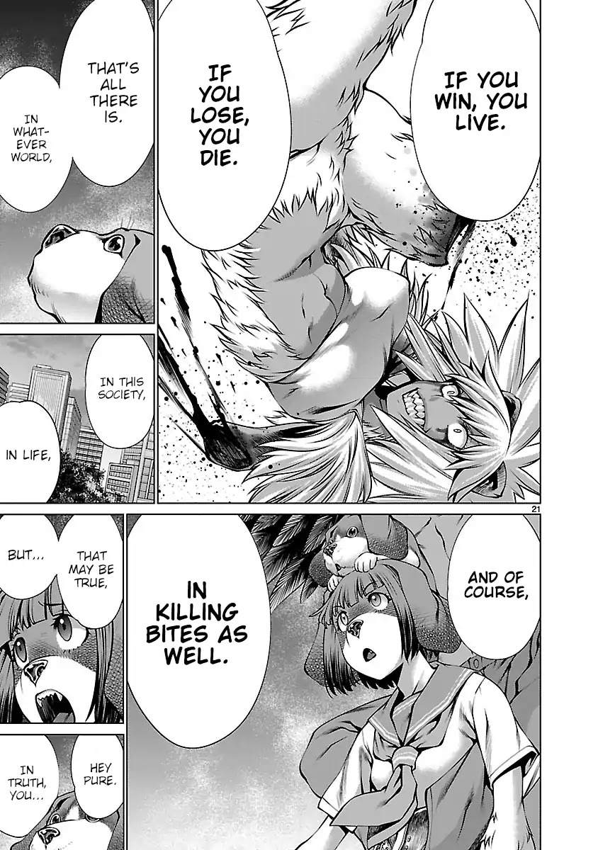 Killing Bites Chapter 61 page 21 - Chapter 61: I've Known All Along