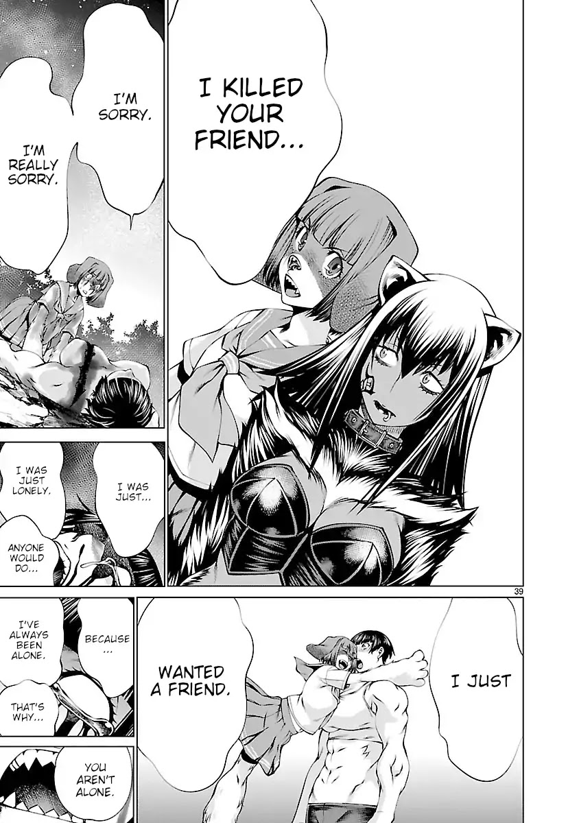 Killing Bites Chapter 62 page 34 - Chapter 62: You Aren't Alone Anymore