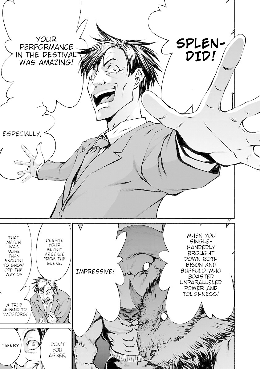 Killing Bites Chapter 64 page 27 - Chapter 64: I'll have you fight me one-on-one