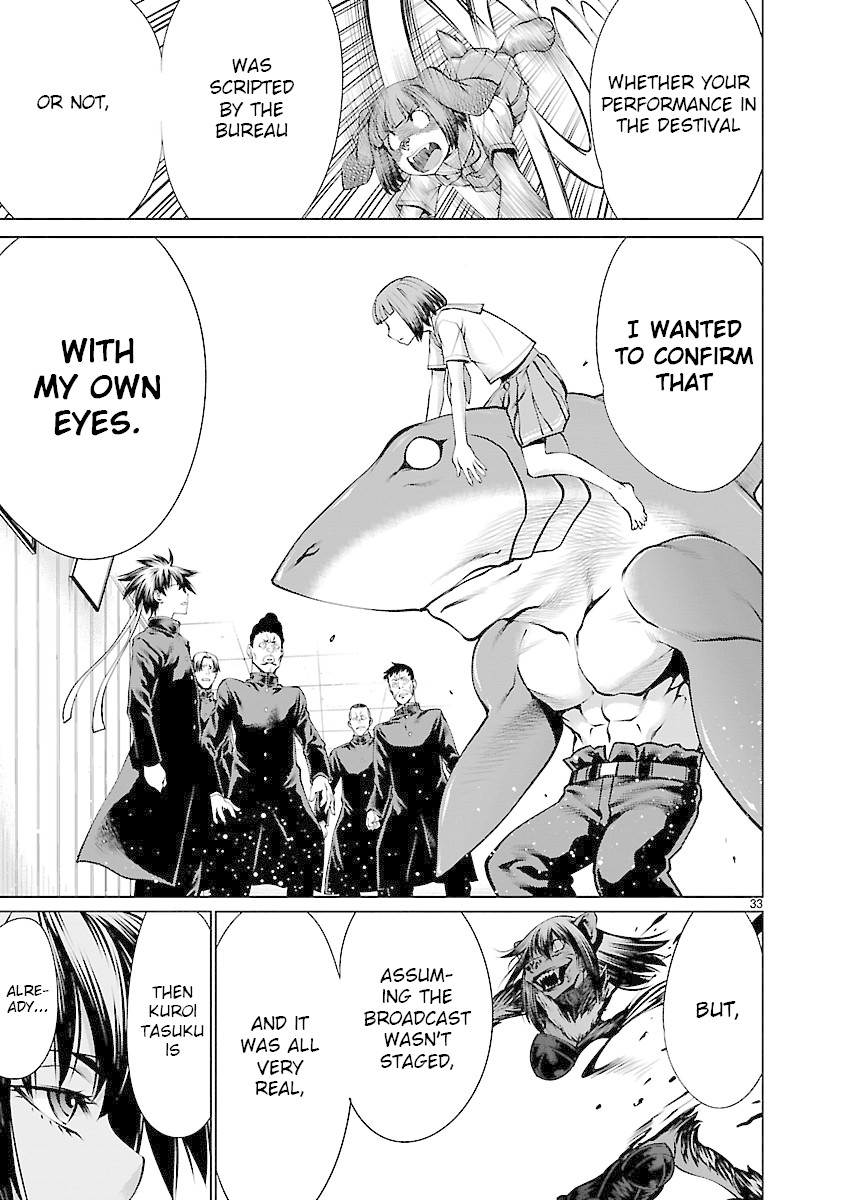 Killing Bites Chapter 65 page 31 - Chapter 65: I'm Also Entering the Finals