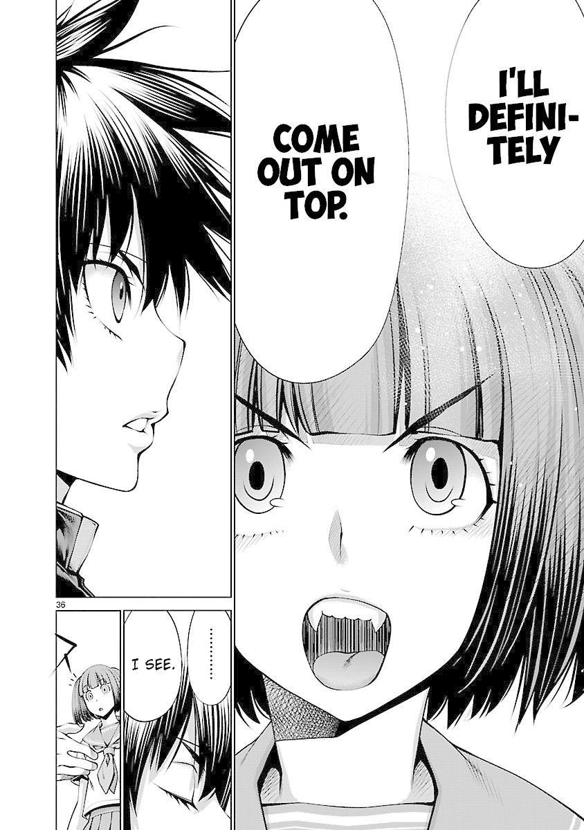Killing Bites Chapter 65 page 34 - Chapter 65: I'm Also Entering the Finals