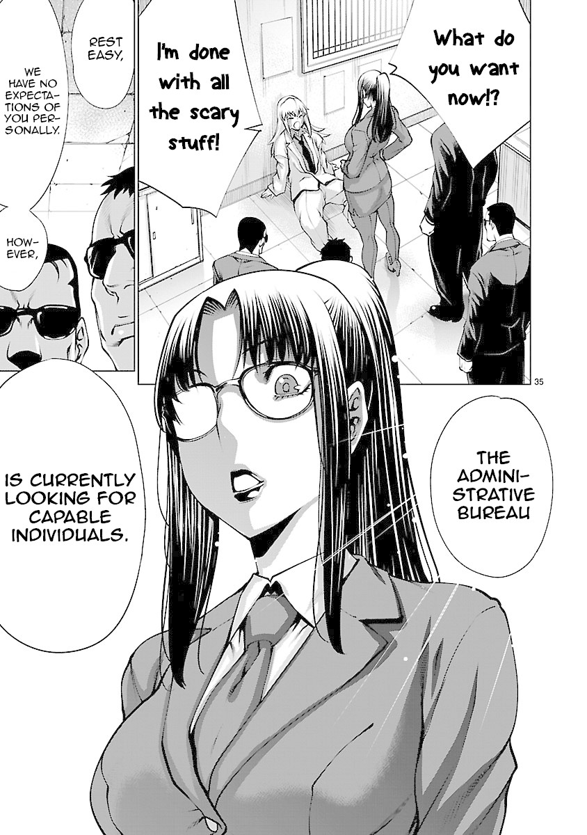 Killing Bites Chapter 66 page 33 - Chapter 66: It's Nowhere Near Enough