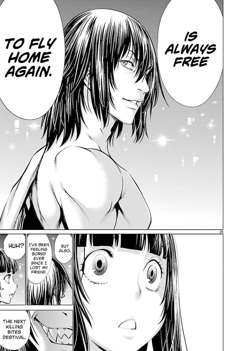 Killing Bites Chapter 68 page 24 - Chapter 68: "I Wonder If You're the One I Trust the Most.