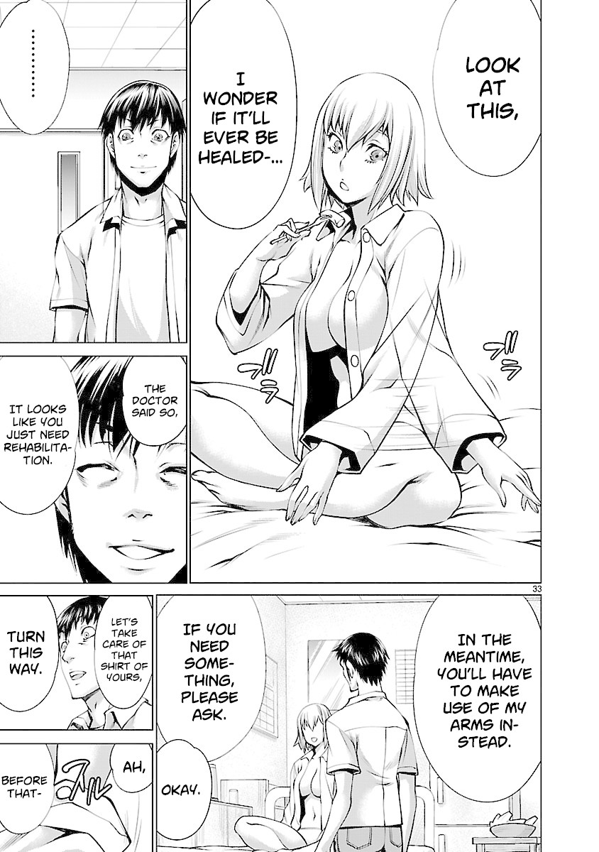 Killing Bites Chapter 68 page 32 - Chapter 68: "I Wonder If You're the One I Trust the Most.