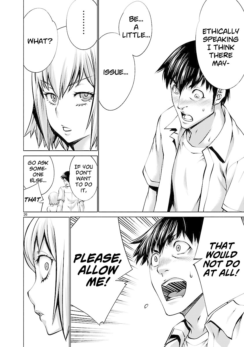 Killing Bites Chapter 68 page 35 - Chapter 68: "I Wonder If You're the One I Trust the Most.