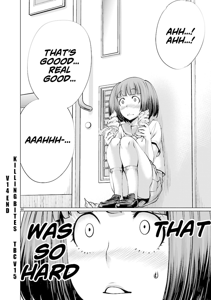 Killing Bites Chapter 68 page 43 - Chapter 68: "I Wonder If You're the One I Trust the Most.
