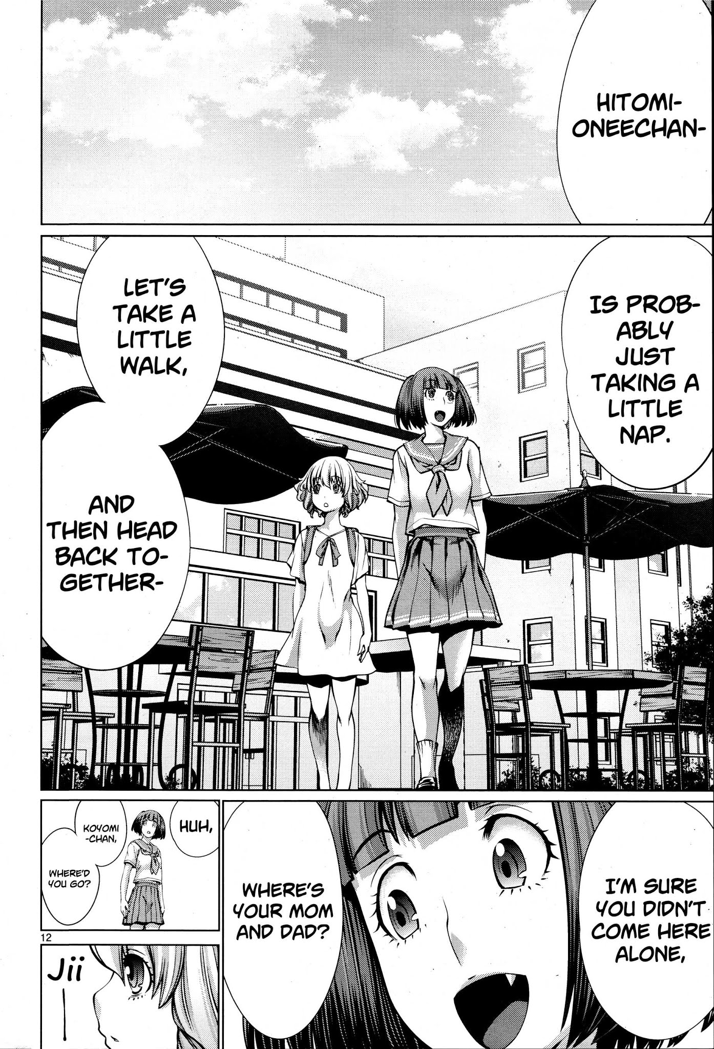 Killing Bites Chapter 69 page 12 - Chapter 69: "I Was Desperate to Endure It"